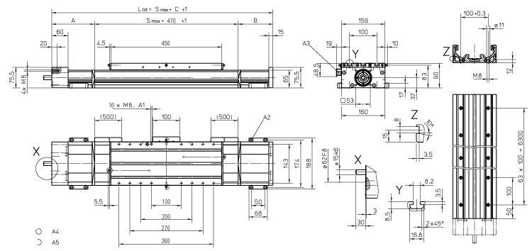 dimensions